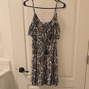 American eagle off the sholder dress